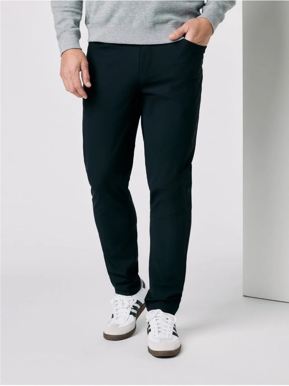 Vuori Meta Pant Athletic Slim Fit (Black)